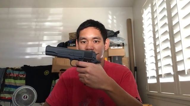 KWC/Cybergun M1911A1 2017 CO2 Parkerized Review смотреть онлайн