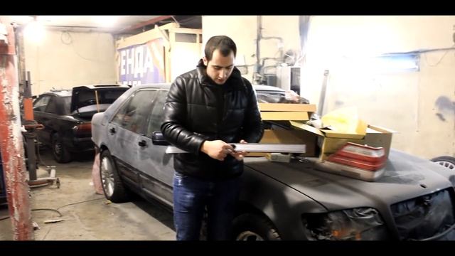 НАШЛИ Брошенный Mercedes W140 S500 кабан / Красим W140 / #КабанЖиви /