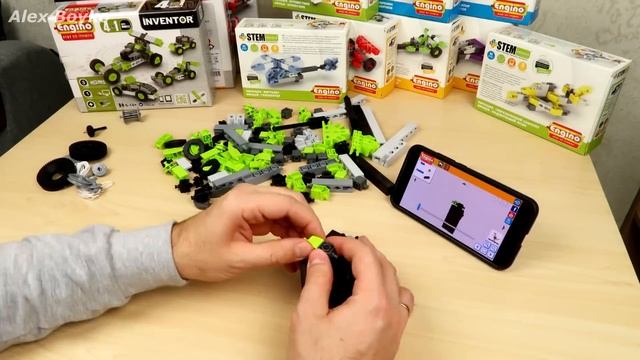 Конструктор Engino 30в1 с Моторчиком! Собираю Динозавра и Разводной мост! alex boyko смотреть онлайн