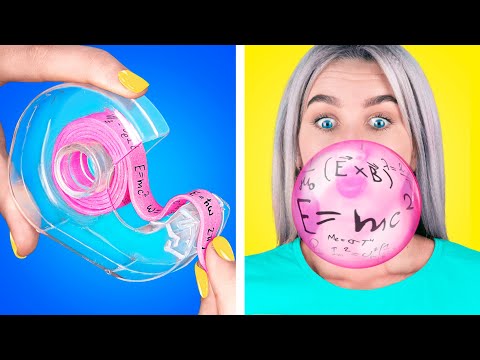 Как пронести еду в школу_ 13 смешных пранков!.mp4 смотреть онлайн