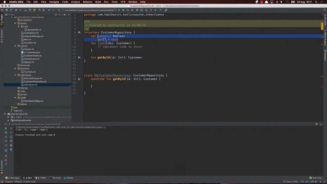 2 Interfaces in Kotlin смотреть онлайн