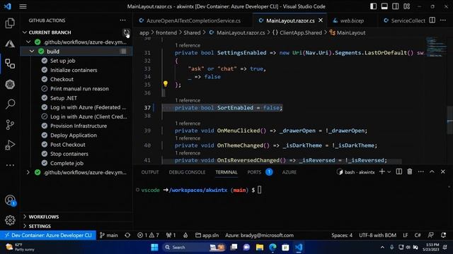 Building and scaling cloud-native intelligent applications on Azure | BRK220HFS смотреть онлайн