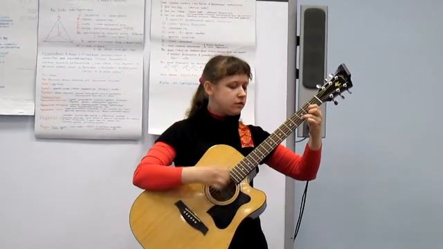 Анна играет фугу (Виктор Каменский) кавер смотреть онлайн