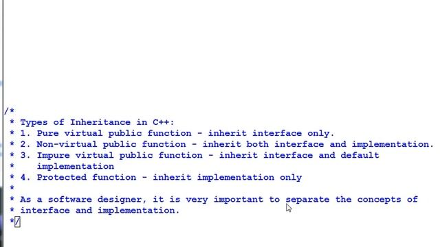 Advanced C++: Duality Of Public Inheritance - Interface & Implementation смотреть онлайн