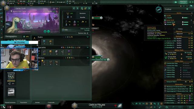 New Mods + Fastest Speed = Mistake #2 - Stellaris Modded Multiplayer VOD смотреть онлайн