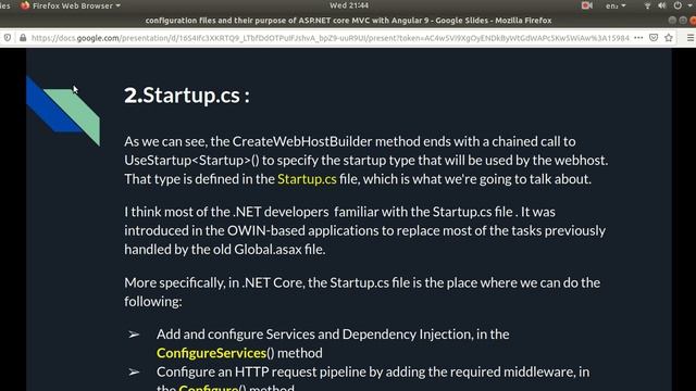 Session 3: Overview of Asp. NET Core Configuration files in 10 minutes смотреть онлайн