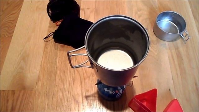Snow Peak Titanium Cook Set & MSR Pocket Rocket Great For Back Packing смотреть онлайн