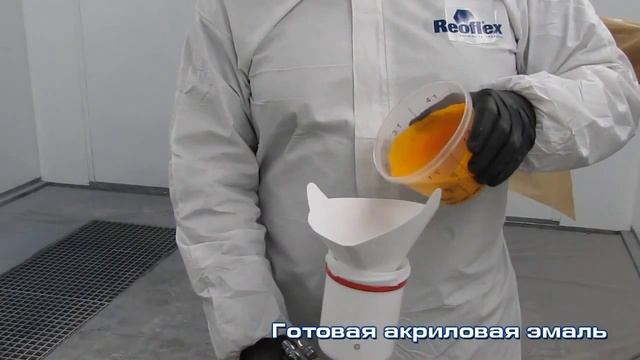 Окраска автомобильного крыла материалами Reoflex акриловая эмаль плавный переход смотреть онлайн