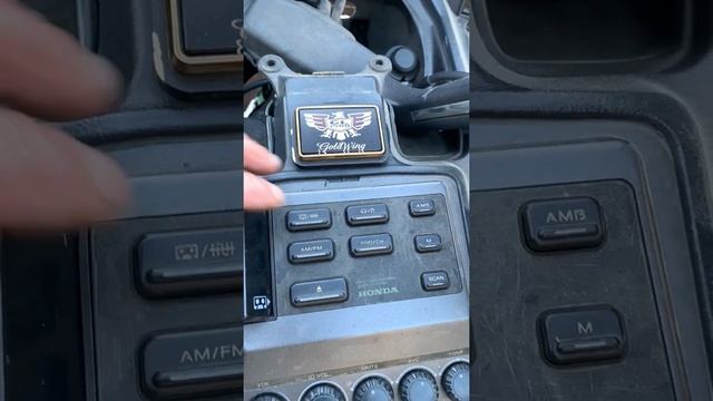 1994 Honda Gold Wing Radio Testing