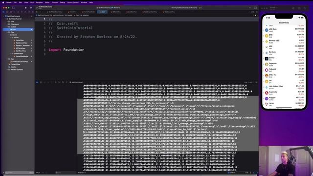 Free iOS Development Course | Building a CryptoCurrency App with SwiftUI смотреть онлайн