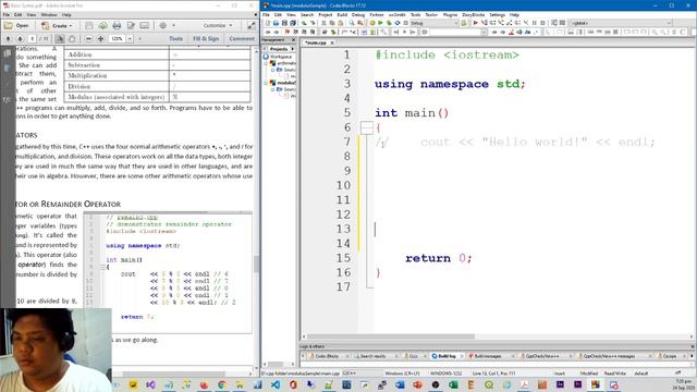 (byte size)Fundamentals in Programming C++ - Lesson 4: Basic Syntax- Arithmetic Operators [4/5] смотреть онлайн