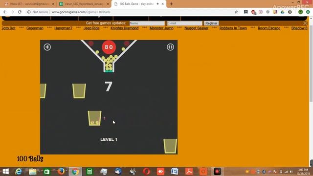 100 Balls - version two for the puzzle game смотреть онлайн
