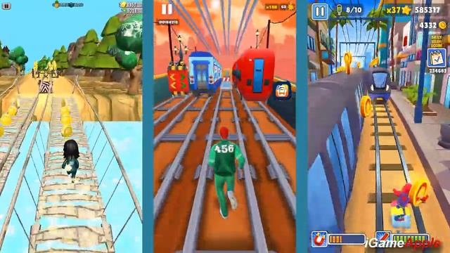 Subway Surfers Venice Beach 2021 vs SQUID GAME 067 vs 456 Gameplay HD смотреть онлайн