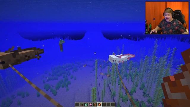 НОВЫЙ МОБ: АКСОЛОТЛЬ в МАЙНКРАФТ 1.17 / Снапшот 20w51a смотреть онлайн