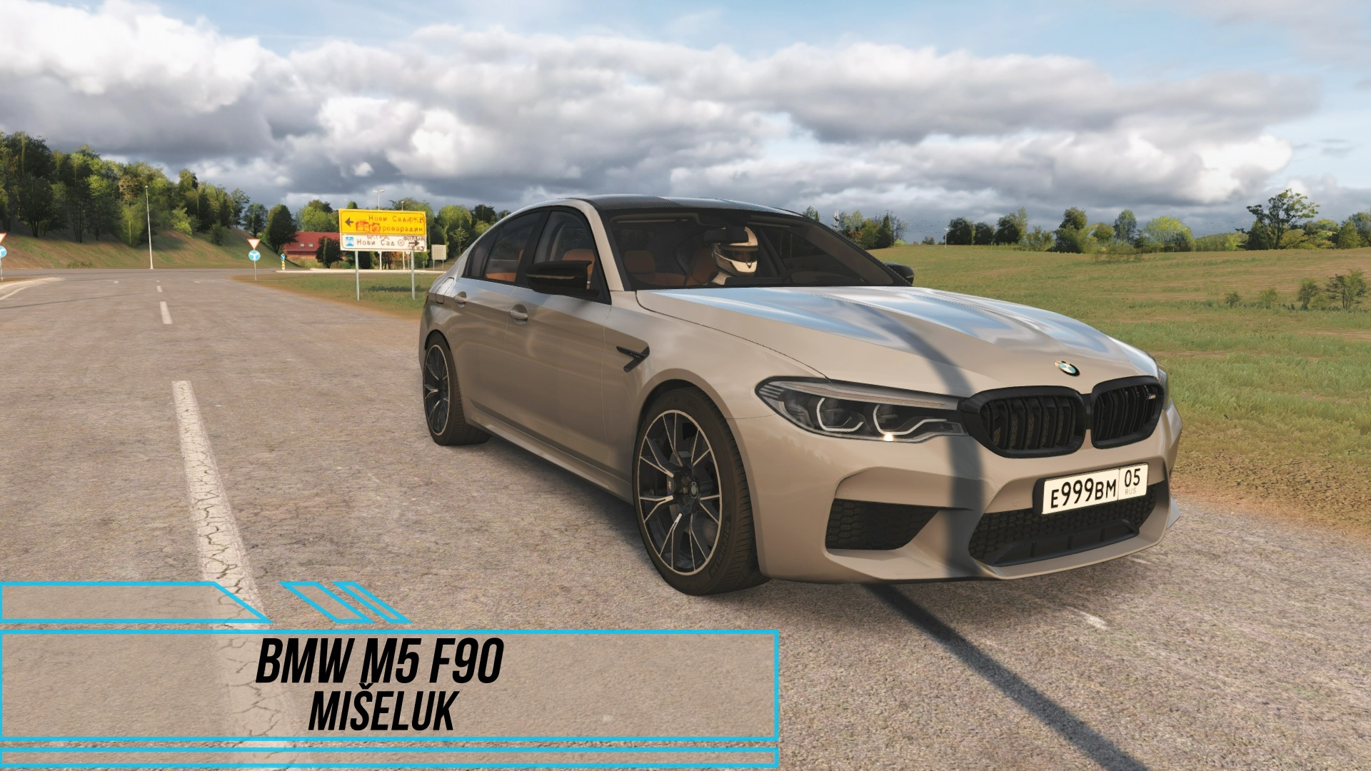 BMW M5 F90 - Mišeluk / Assetto Corsa. смотреть онлайн