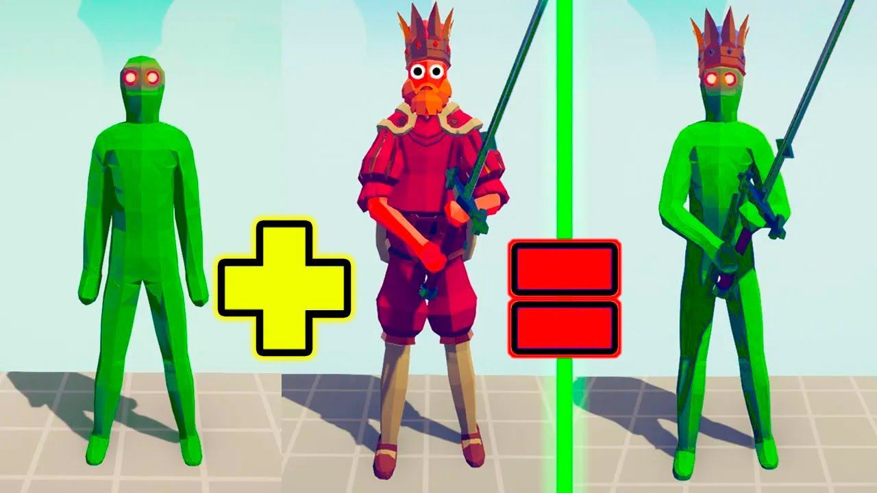 FUSION ZOMBIE + KING | TABS - Totally Accurate Battle Simulator смотреть онлайн