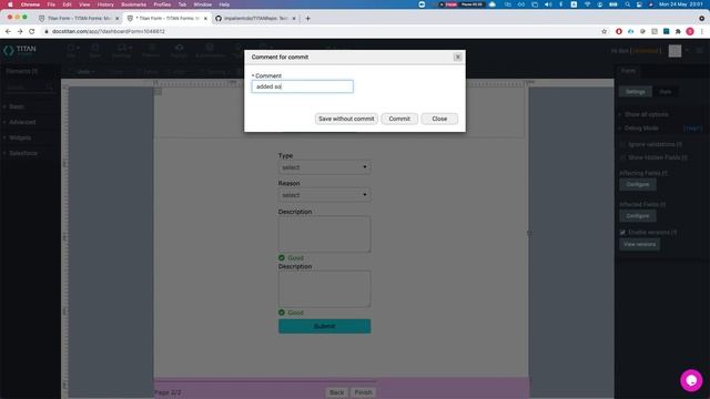 Titan Forms - GIT Integration смотреть онлайн