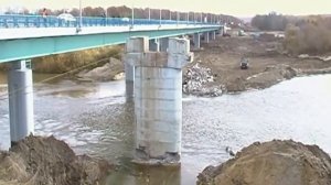 Демонтаж опоры мостового перехода