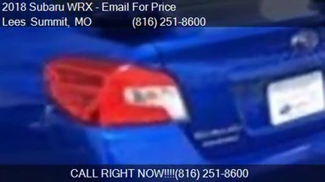 2018 Subaru WRX STI Limited AWD 4dr Sedan w/ Wing Spoiler fo смотреть онлайн