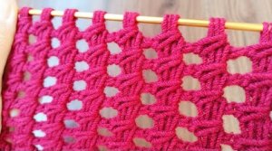 ОЧЕНЬ ПРОСТОЙ и КРАСИВЫЙ УЗОР для тунисского узора