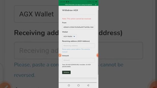 HOW TO WITHDRAW YOUR AGRICOIN (AGX) FROM YOUR AGRICNODE ACCOUNT TO YOUR AGRICHAINX WALLET смотреть онлайн