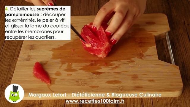 🥗 Salade De Saumon, Grenade, Radis & Pamplemousse