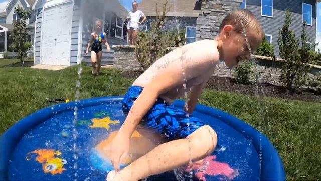 Backyard Water Fun Liam & Laken w/ Friends - Lewes, DE - 6/4/2020 смотреть онлайн