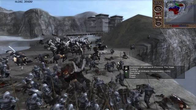 THE IRON HILLS, FIEFDOM OF THE DWARVES (Siege Battle) - Third Age: Total War (Reforged) смотреть онлайн