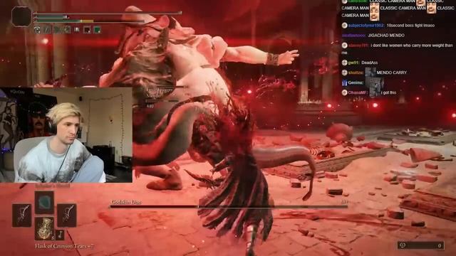 xQc Plays Twitch Rivals Elden Ring Event with Jesse & Mendo (Part 5) смотреть онлайн