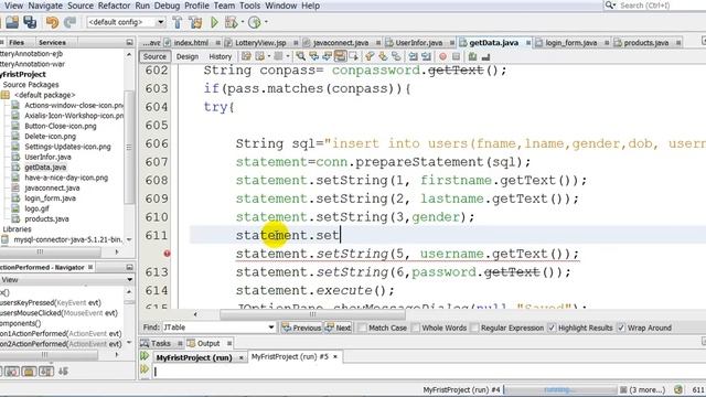 Lesson 34: How to insert date into DB, Java, netbeans, MySQL смотреть онлайн