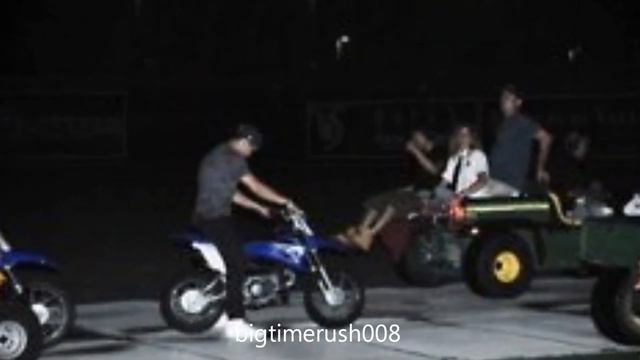 Big Time Rush Riding motorbikes and 4 Wheelers @ night!! смотреть онлайн