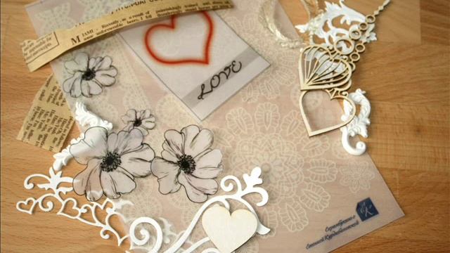 Мастер - класс. Текстурные узоры на прозрачной пленке.