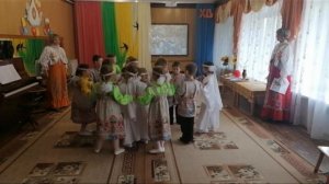 Танец "Верба, моя вербочка", старшая группа №6