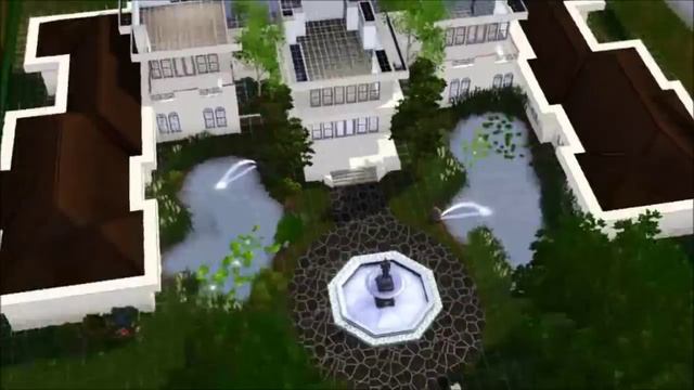 The Sims 3 - House Building - Celebrity Mansion смотреть онлайн