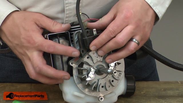 Troy-Bilt Trimmer Repair - Replacing the Ignition Module (Troy-Bilt Part # 753-06303) смотреть онлайн