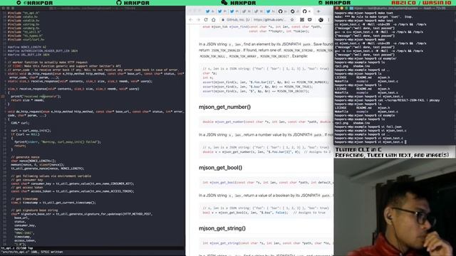 Episode 9/1 - Twitter CLI in C смотреть онлайн