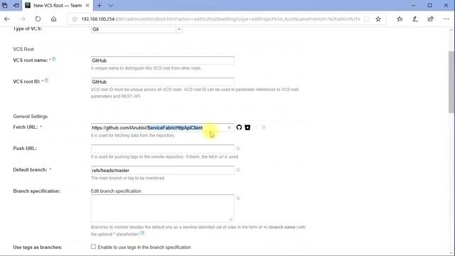 3. Подключение к системе контроля версий в TeamCity смотреть онлайн