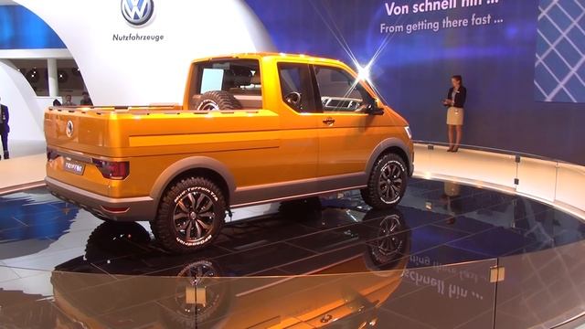 Volkswagen Tristar Double Cabin Concept Exterior and Interior смотреть онлайн