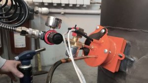 Самая надежная горелка на отработке!