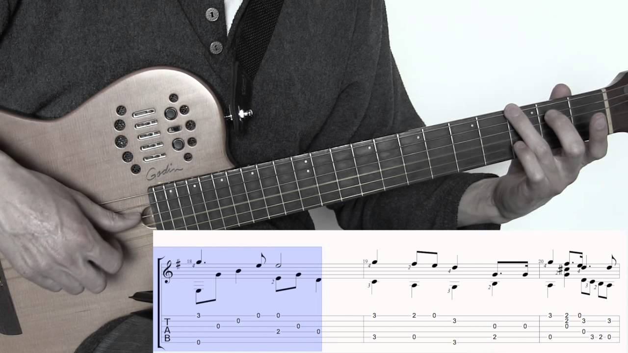 "Гимн СССР" на гитаре | видео-ноты смотреть онлайн