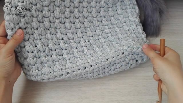 СУМОЧКА ИЗ ТРИКОТАЖНОЙ ПРЯЖИ ► ЭКСПРЕСС мастер-класс ► Крючком смотреть онлайн