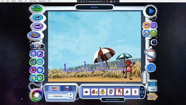 kid pix deluxe 3D (gameplay Again) смотреть онлайн