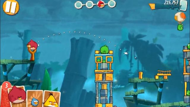 Angry Birds 2 Level 123 - Angry Birds 2 Walkthrough FULL HD SKILLGAMING смотреть онлайн