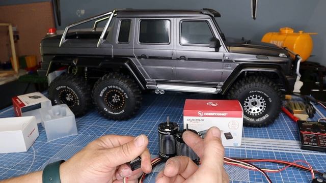 HobbyWing Quicrun Fusion Pro 2300KV  Мал да удал и AGF Servo не моей мечты