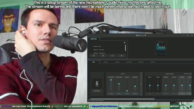 Setup of the Shure SM7B Microphone + GoXLR Mixer (S175) смотреть онлайн