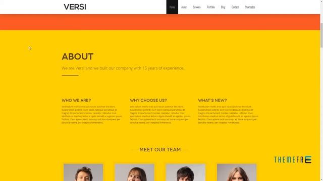 Versi - Onepage WordPress Theme Koji Amias смотреть онлайн