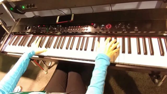 Rachel Flowers Gives The Korg Grandstage Another Workout смотреть онлайн
