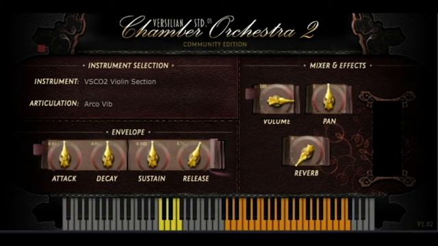 FREE VSTS  VERSILIAN VIOLIN SECTION AND VIOLA SECTION  SOUND DEMO