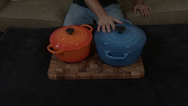 Choosing a Le Creuset Color. смотреть онлайн