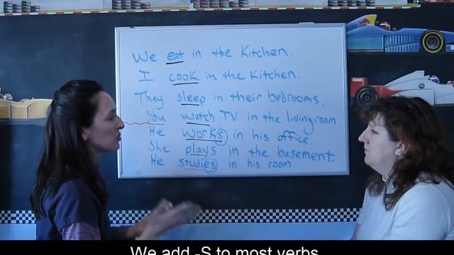 Lesson 49 - Verbs in the Simple Present - Learn English with Jennifer смотреть онлайн